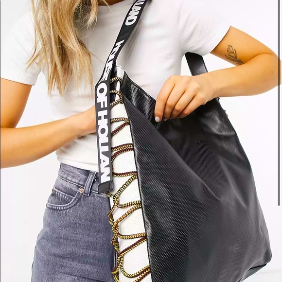 House of Holland bag with lace up side - Picture 2 of 7